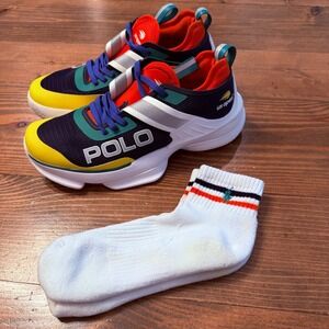 Polo Ralph Lauren US Open 2025 Tech Court Pro Shoes Sneakers Size M7.5/W9 Casual